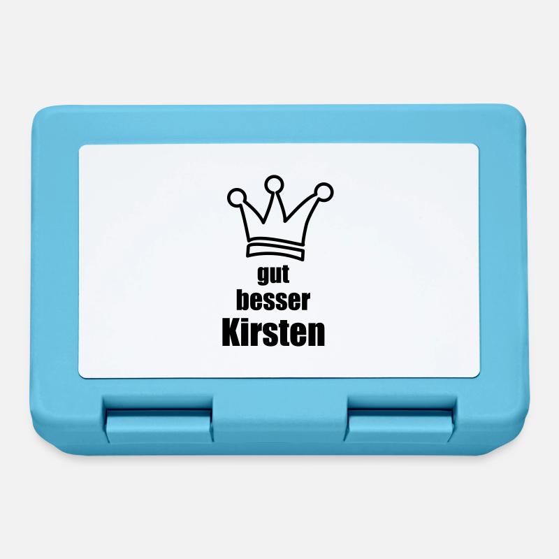 Kirsten - Brotdose - Saphirblau