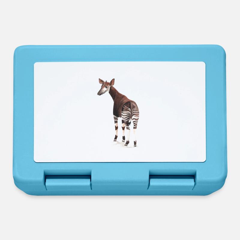 Okapi - Brotdose - Saphirblau