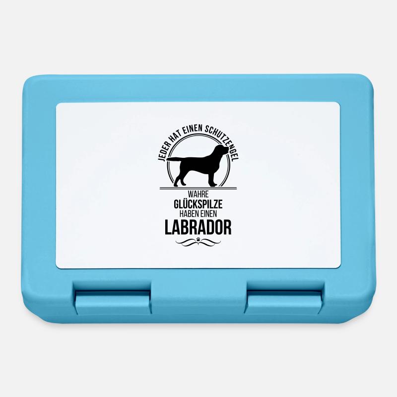 LABRADOR Schutzengel Wilsigns - Brotdose - Saphirblau
