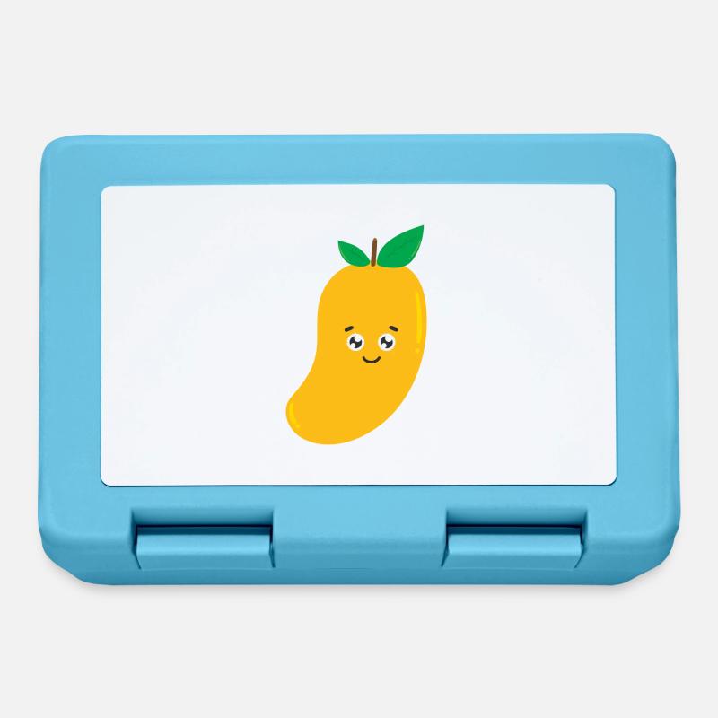 Mango - Brotdose - Saphirblau
