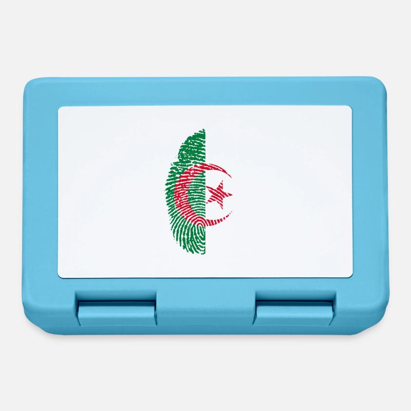 Algérie - Boîte à goûter - bleu saphir