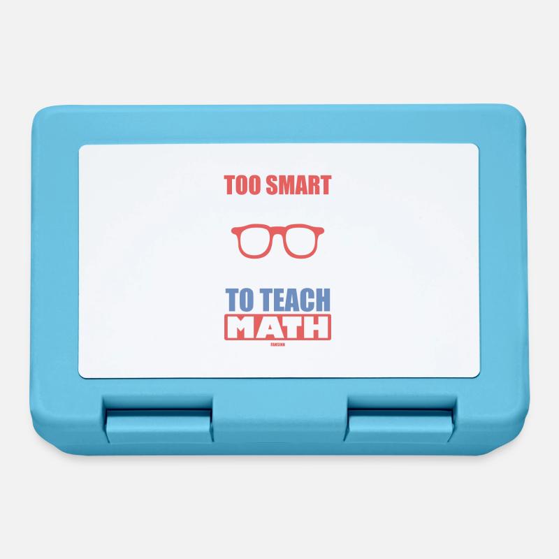 Mathématiques Math Mathématicien Math Professeur Cadeau - Boîte à goûter - bleu saphir
