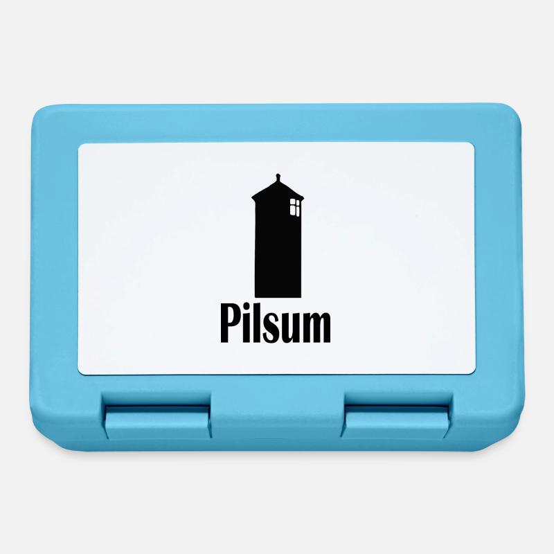 Phare de Pilsum - Boîte à goûter - bleu saphir