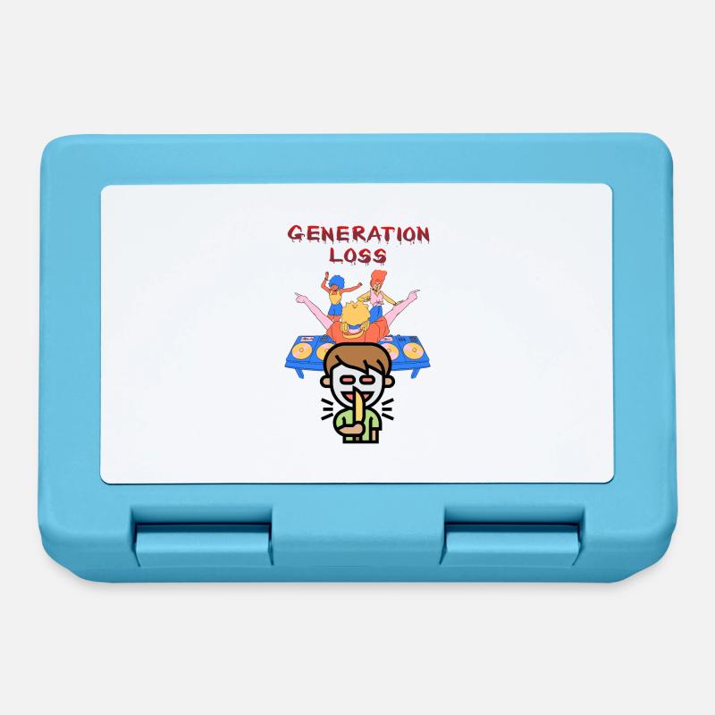 Generation loss - Lunchbox - sapphire blue