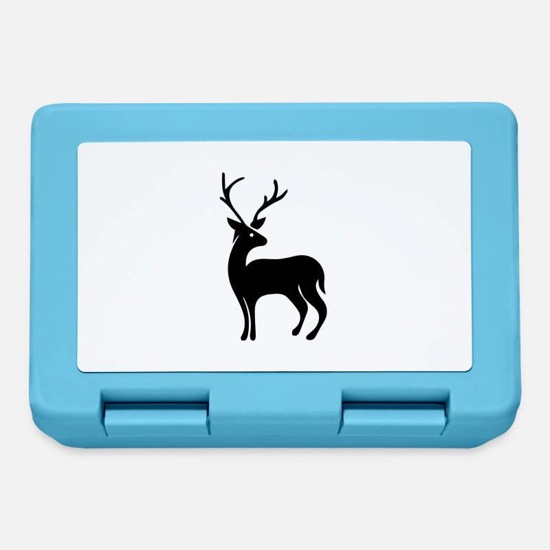 Deer Deer - Lunchbox - sapphire blue