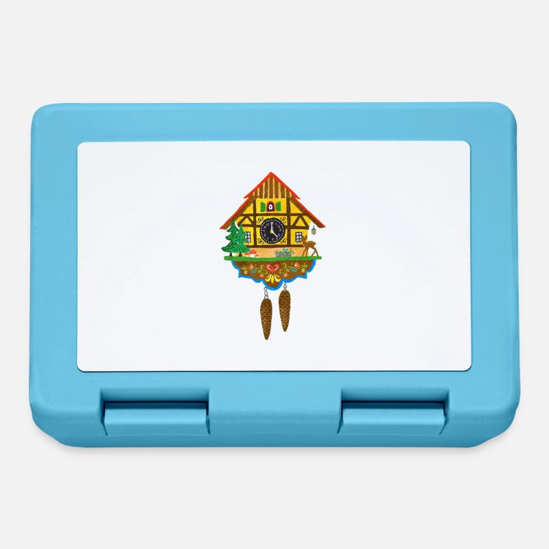 Cuckoo clock - Lunchbox - sapphire blue
