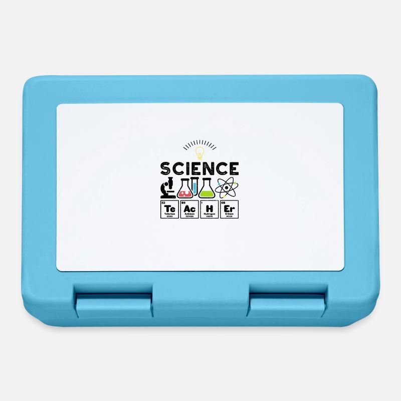Professeur de sciences - Sciences - Boîte à goûter - bleu saphir