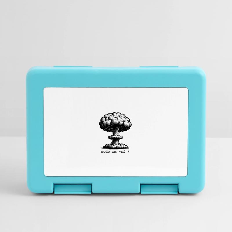 Linux Funny Linux Command Sudo RM RF for Men Lunchbox
