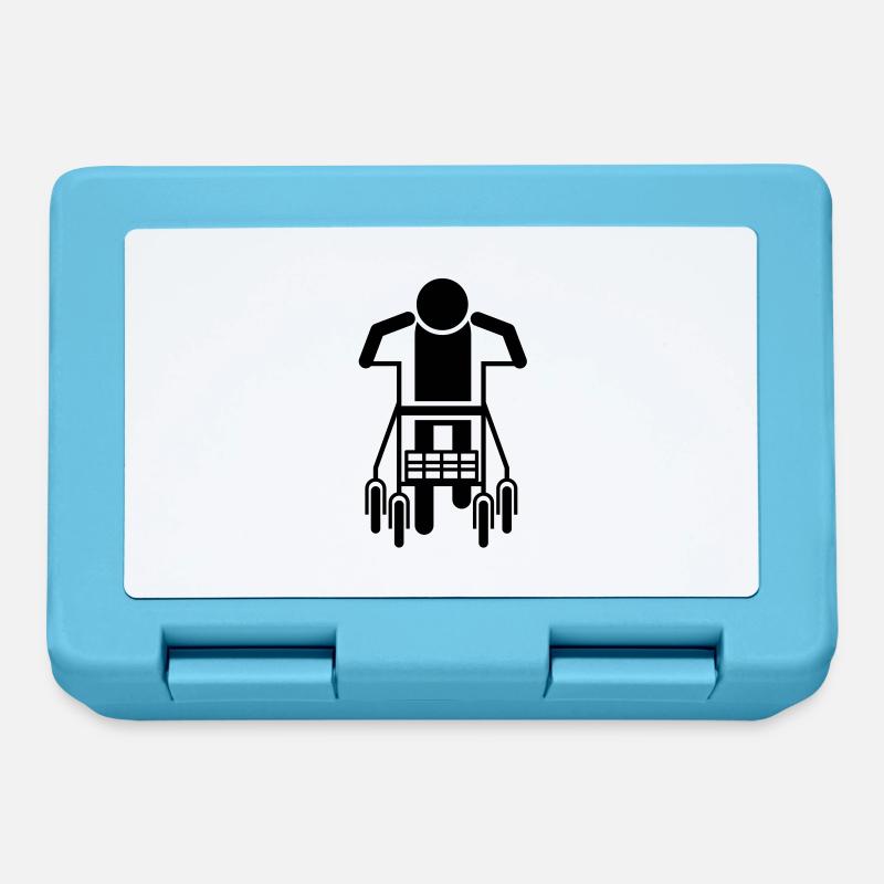 Rollator - Brotdose - Saphirblau