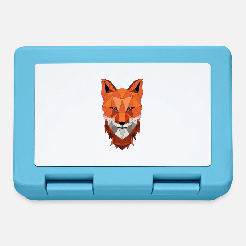 Fuchs - Brotdose - Saphirblau
