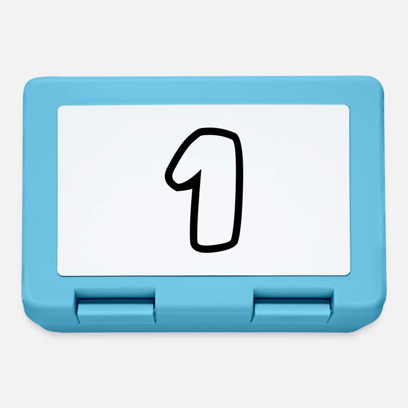 1 - Boîte à goûter - bleu saphir