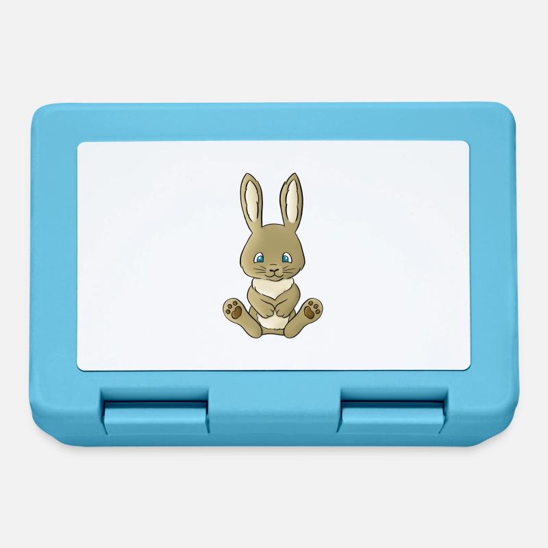 Hans Hase - Brotdose - Saphirblau