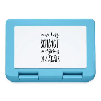 Lustiger Griechischer Spruch Griechenland Geschenk - Brotdose - Saphirblau - Vorne