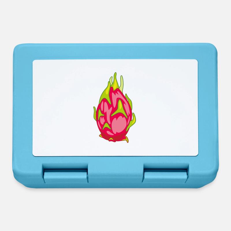 Pitaya Drachenfrucht - Brotdose - Saphirblau