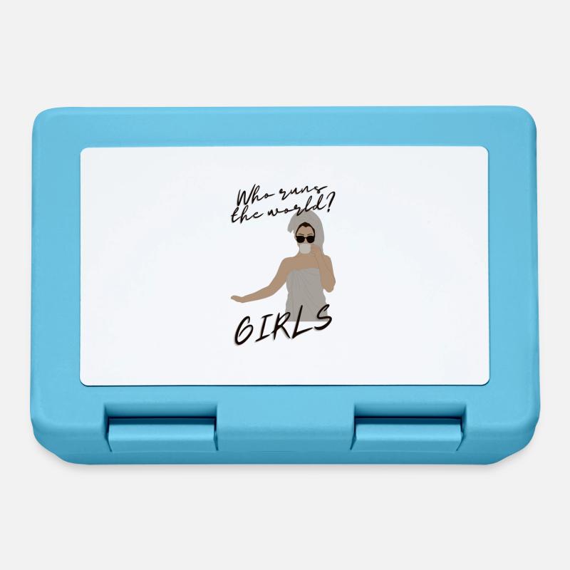 Feminist - Lunchbox - sapphire blue