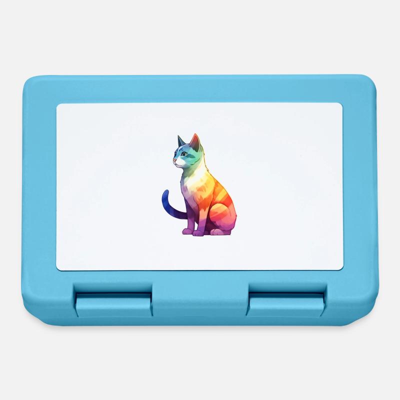 Pride Cat - Brotdose - Saphirblau