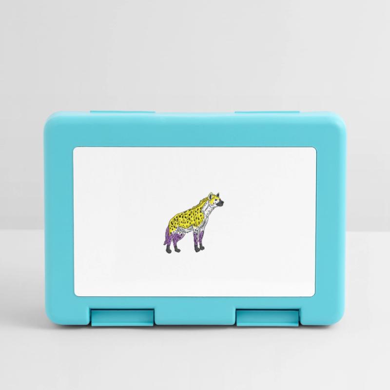 Hyena Non-binary pride Nonbinary Pride Lunchbox