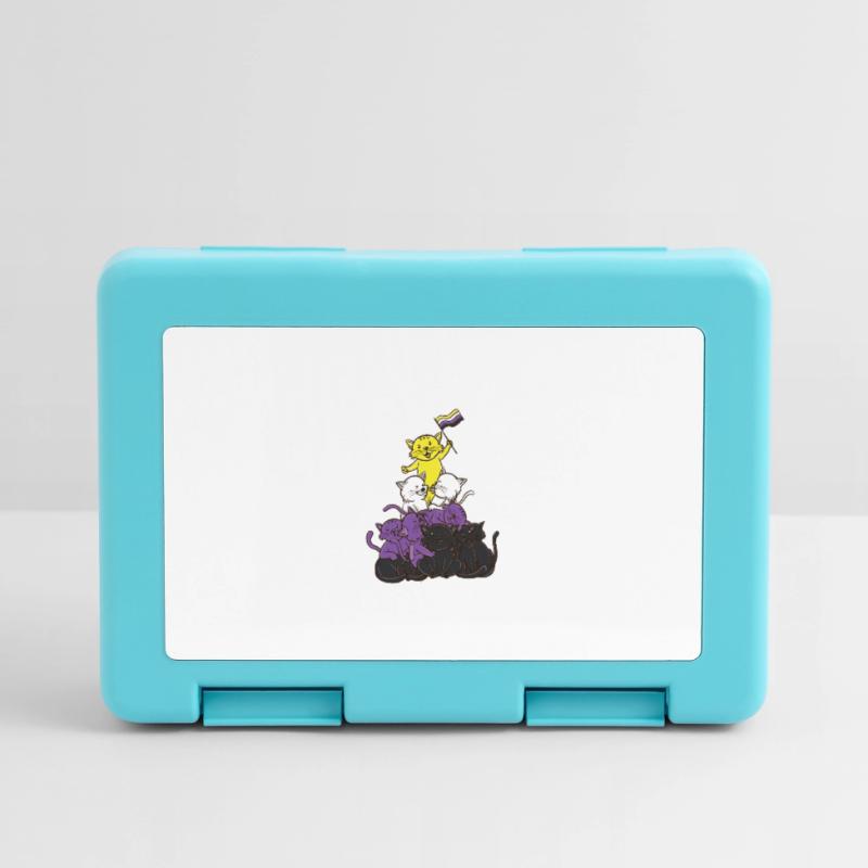Non-binary cats Non-binary pride Lunchbox