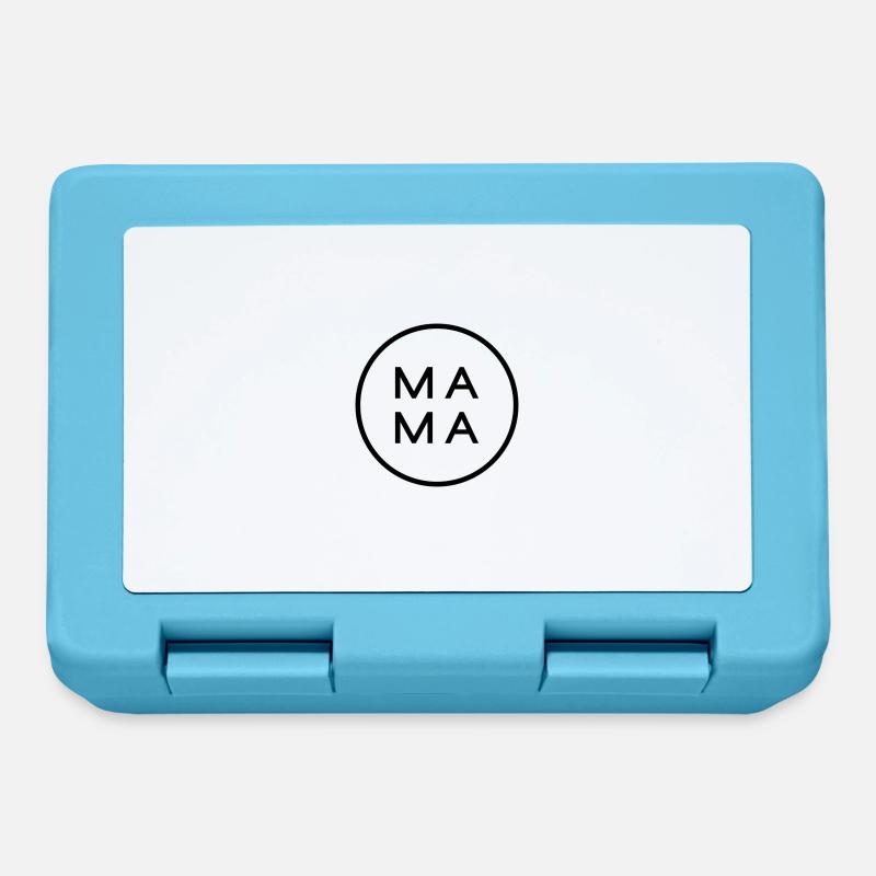 MAMA - Boîte à goûter - bleu saphir