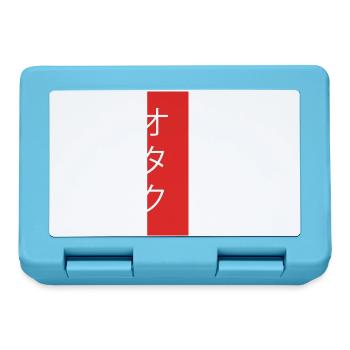 Otaku - Minimalistisches Anime- und Japan-Design - Brotdose - Saphirblau - Vorne