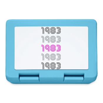 Style 1983 - Brotdose - Saphirblau - Vorne