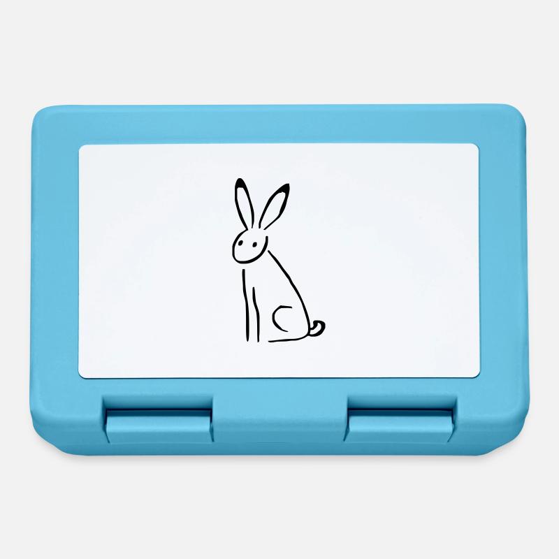 Rabbit - Lunchbox - sapphire blue
