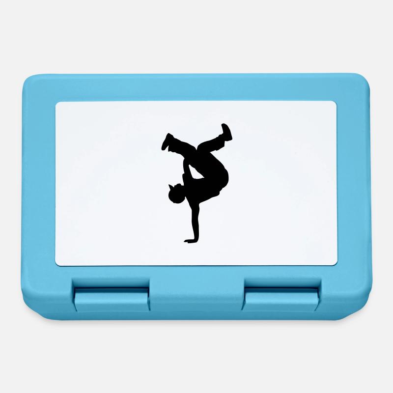 bboy style - Brotdose - Saphirblau