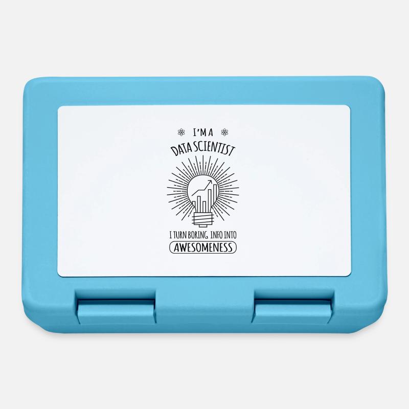 Data scientist gift computer science - Lunchbox - sapphire blue