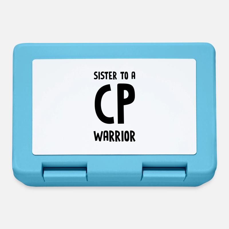 Schwester CP Warrior - Brotdose - Saphirblau