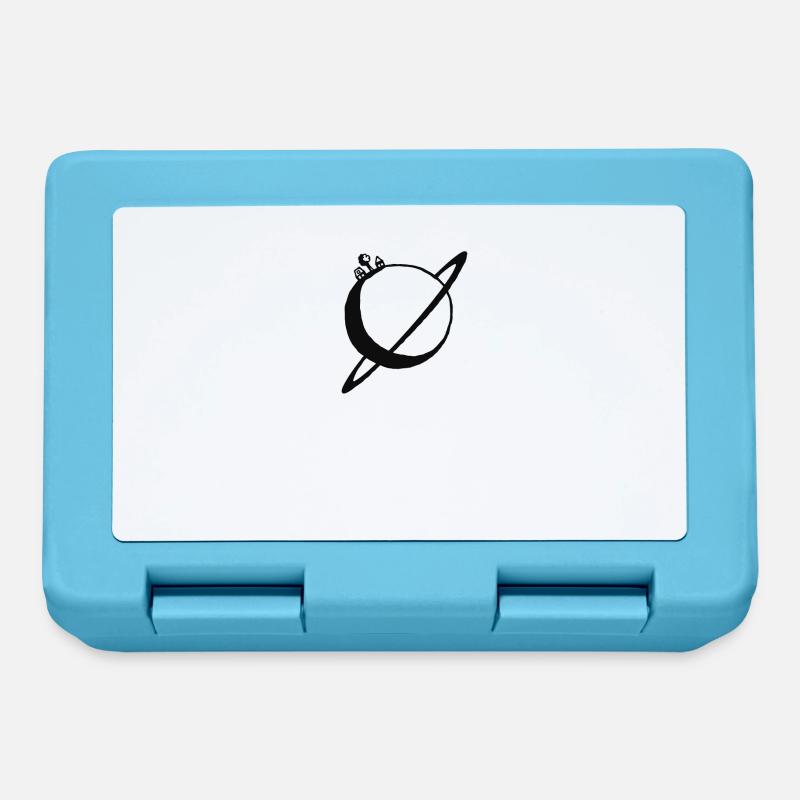 Planet A? - Lunchbox - sapphire blue