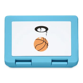 Basket-ball - Boîte à goûter - bleu saphir - Devant
