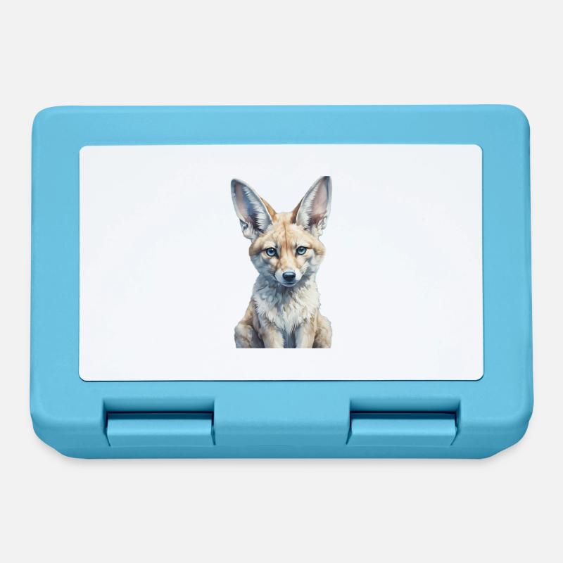 Fennec Fox - Brotdose - Saphirblau
