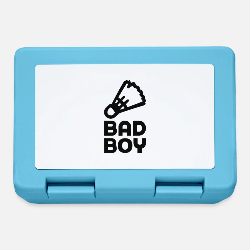 bad boy - Boîte à goûter - bleu saphir