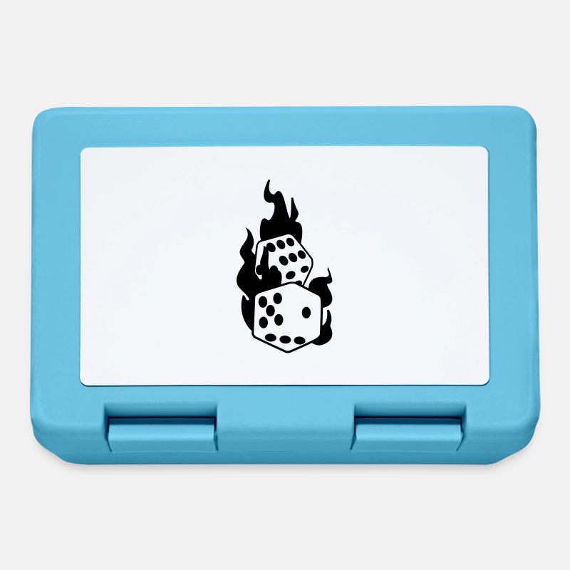 cartes - Boîte à goûter - bleu saphir