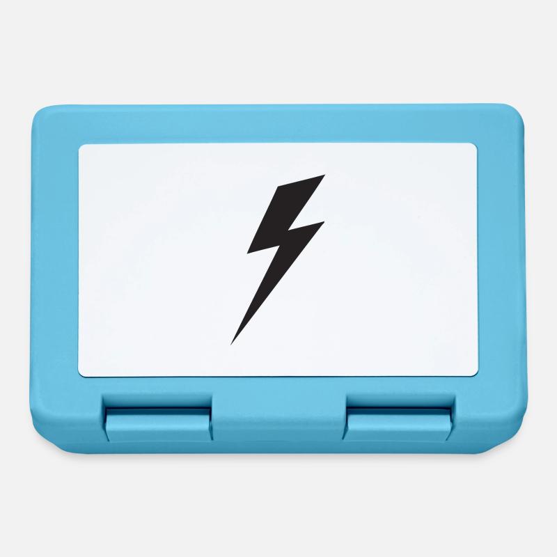 Lightning Bolt - Lunchbox - sapphire blue