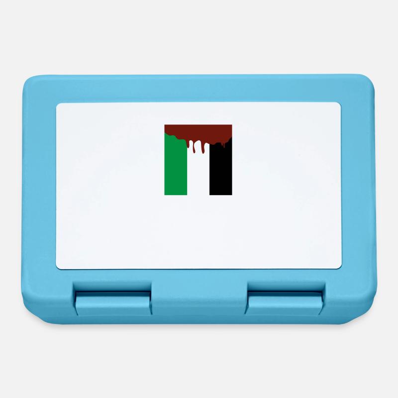 Palestine libre - Boîte à goûter - bleu saphir