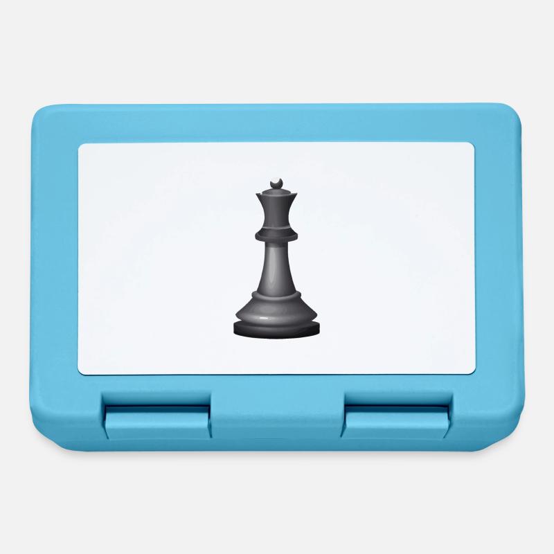 Chess Master Chess Player Chess Piece - Lunchbox - sapphire blue