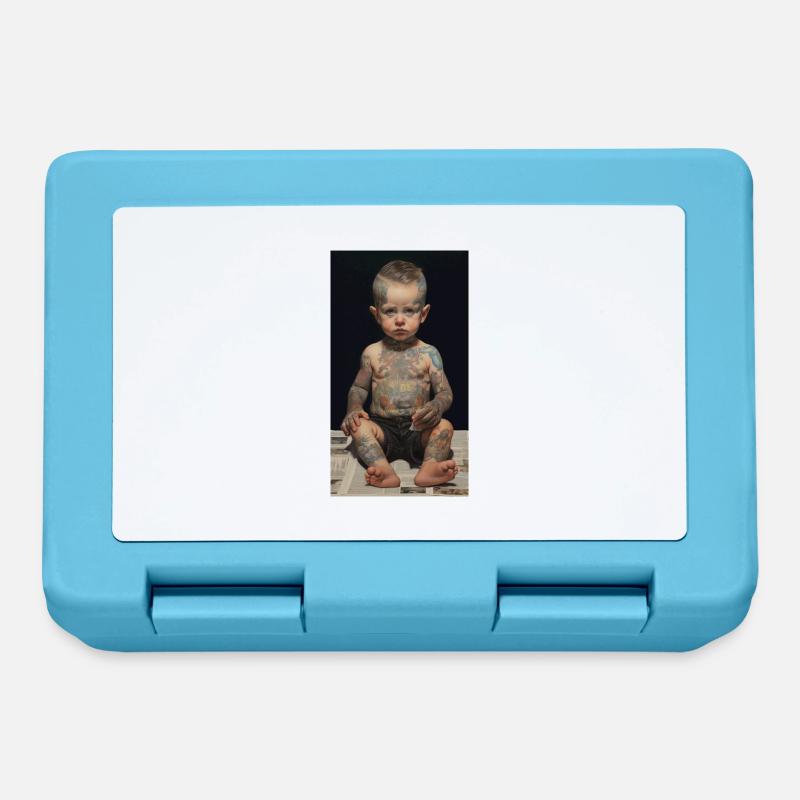 Bébé - Boîte à goûter - bleu saphir