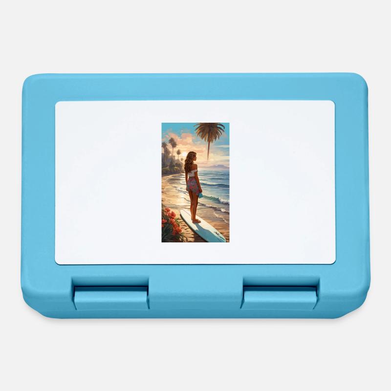 Surf & Beach - Brotdose - Saphirblau