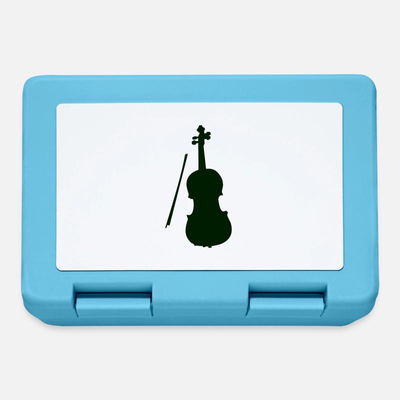 Violon Violon - Boîte à goûter - bleu saphir