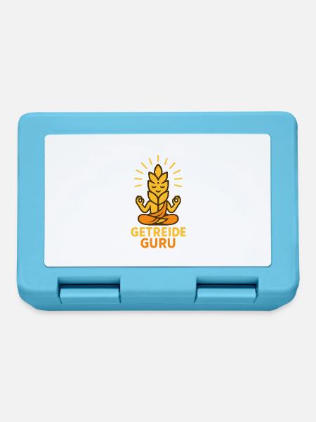 Grain Guru – Style de blé méditatif - Boîte à goûter - bleu saphir