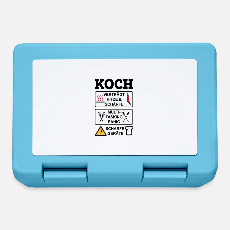 Koch - Brotdose - Saphirblau