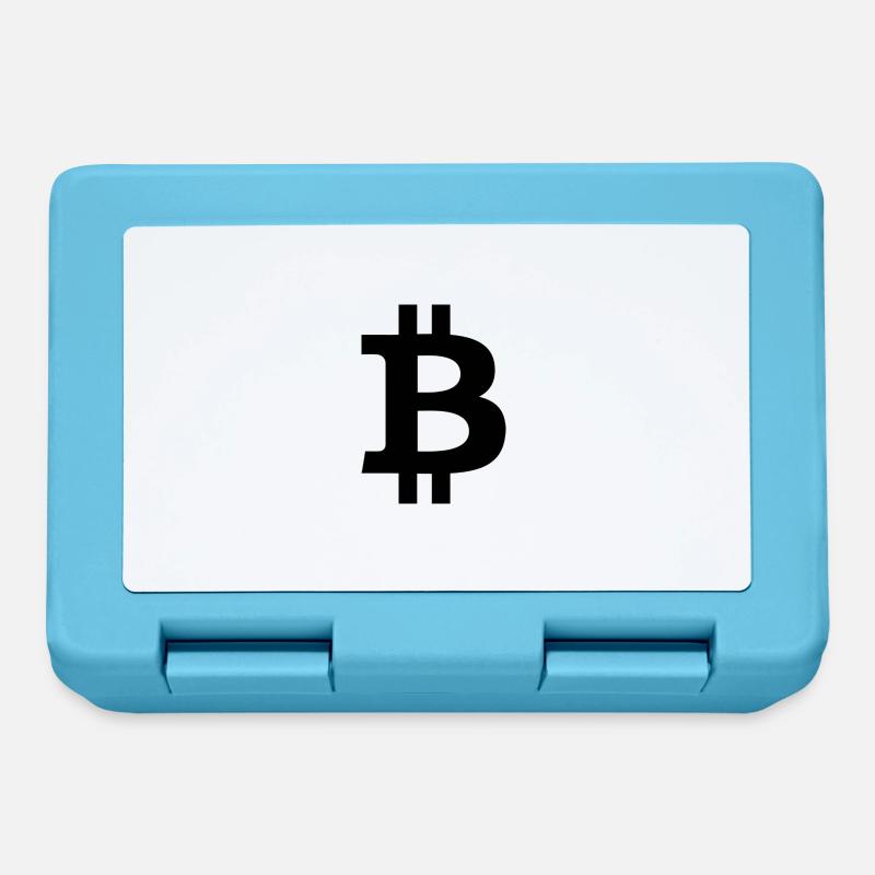 Bitcoin - Boîte à goûter - bleu saphir