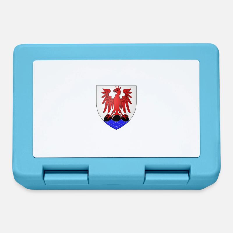 Blason Nice - Boîte à goûter - bleu saphir