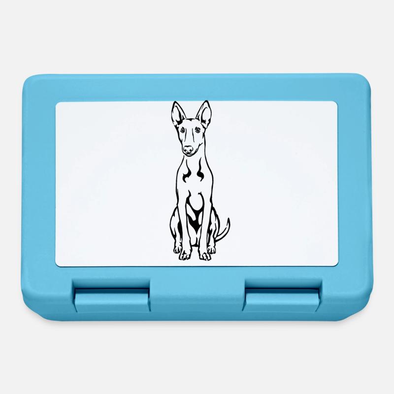 Podenco - Boîte à goûter - bleu saphir