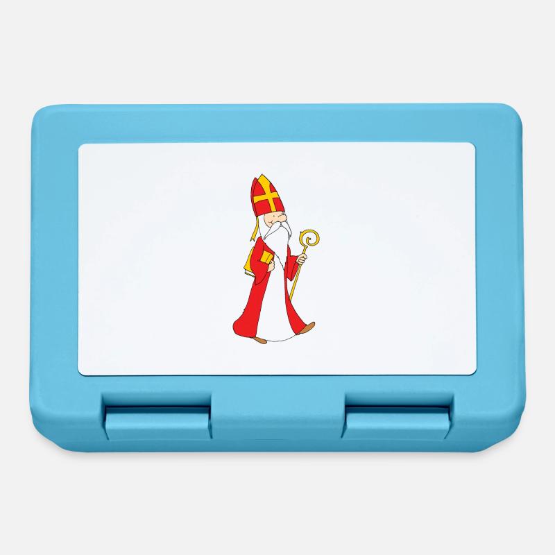 Sint te voet - Lunchbox - sapphire blue