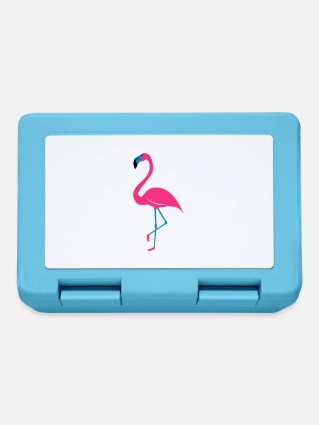 Flamingo Single Deluxe Balance - Brotdose - Saphirblau