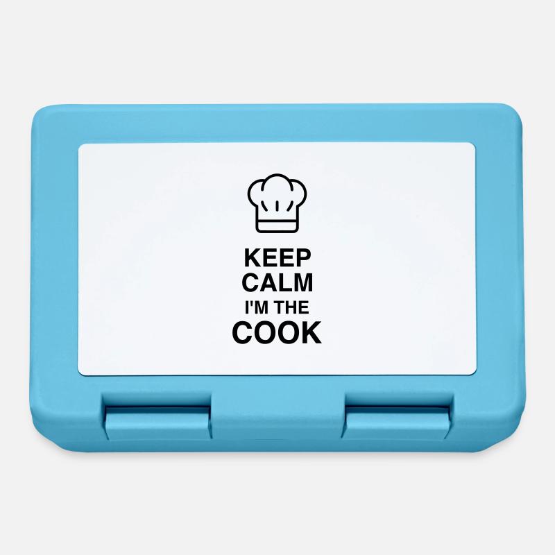 Koch / Kochen / Cooking / Chef - Brotdose - Saphirblau