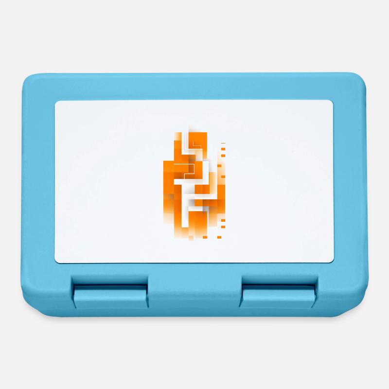 Majestic Flame - Lunchbox - sapphire blue
