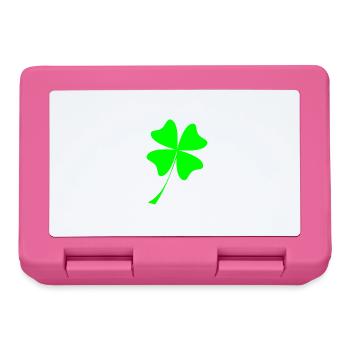 TREFLE. FRIDAY 13. luck. happiness. lotto. IRISH - Lunchbox - pink - Front